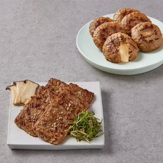 NEW 두툼떡갈비 16팩+치즈떡갈비 2팩, 1개
