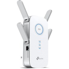 TP-Link AC2600 Wi-Fi 익스텐더(RE650) 최대 2600Mbps 듀얼 밴드 범위 익스텐더 기가비트 포트 인터넷 부스터 리피터 액세스 포인트 4x4 MU-MIMO 티