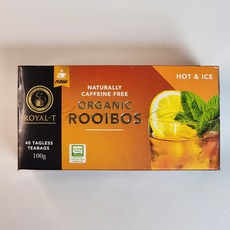 루미데이 로얄티 유기농 루이보스티 100g 임산부 선물 차, 2.44mg, 40개입