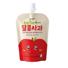 아올다 헬로아이 달콤사과 주스 100ml