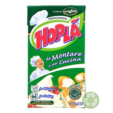 푸드올마켓_ 홉라(HOPLA) 1L-무가당 /식물성 휘핑크림 /냉장