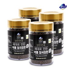 [영월농협] 동강마루 쥐눈이콩 청국장환(250gx4병), 4개, 250g