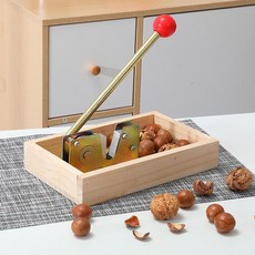 도토리까는기계 잣 까는 기계 마카다미아 호두 너트 견과류 껍질 까기 도구, 작은 상자 조절이 불가능한 모델 과일 따개, 1개