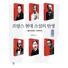 프랑스 현대 소설의 탄생:발자크에서 카뮈까지, 돌베개 돌베개