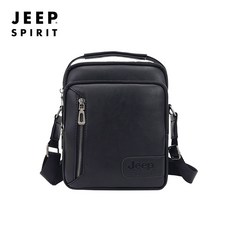 JEEP SPIRIT 남자 가죽 크로스백 남성 직장인 메신저 숄더 어깨 출근 가방