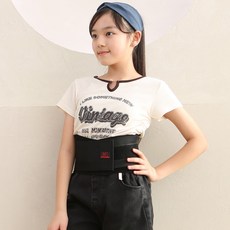 의사책 어린이허리보호대 키즈 아동 1등급 의료기기, 1개, 블랙 1개, 블랙