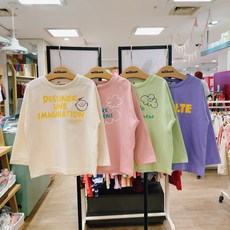 밀리밤 2023년 NEW 봄신상!! 봄컬러별로 골라입는 기본 데일리 티셔츠