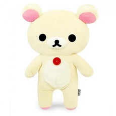 윤성팡 코리락쿠마인형 아이보리 대형 45cm 봉제인형
