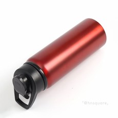 스텐 스포츠 물병 720ML 레드 헬스물병 운동물병, 1개