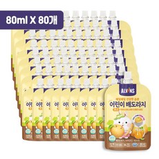 엘빈즈 착츱한 배로 만든 배도라지즙 80ml, 배도라지, 80개