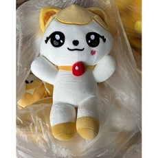 아이브 미니브 메가 쿠션 플러시 인형 키링 그립톡 세트 나오리, 45cm, 달이, 1개