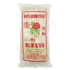 베트남 지아바오 장미표 버미셀리쌀국수 분짜면 분코 300g BUN KHO RICE VERMICELLI 아시아마트, 1개