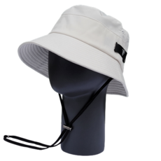 힙스타골프 여성 남성 넓은챙 골프 벙거지 버킷햇 방수 모자, 힙스타 라벨 버킷햇 화이트