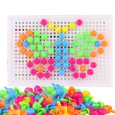 67 Pcs 버섯 네일 키트 퍼즐 게임 장난감 Intellectual 3D 모자이크 픽쳐 퍼, 상세내용참조, 상세내용참조, 상세내용참조