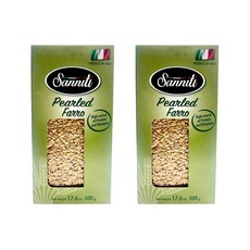 Sanniti 사니티 이탈리안 파로 500g x2팩 italian Pearled Farro Perlato