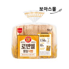 삼립 로만밀 통밀식빵, 420g, 1개