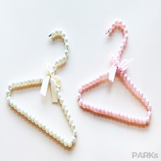 진주 옷걸이 강아지용 1P 옷걸이행거, 아이보리, 1개