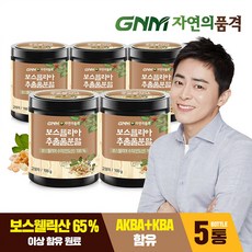 GNM자연의품격 보스웰리아 추출물 분말 가루, 100g, 5통