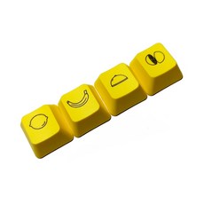 4PCS DIY PBT 방향 화살표 키캡 백라이트 기계식 키보드 키캡 체리 프로필 R1 키캡 보완