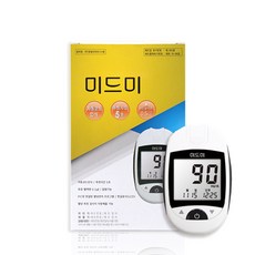 미드미 혈당측정기 혈당검사기 간편한 혈당계, 1개