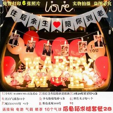 디더블유 악세사리 꾸미기 자동차인테리어 겨울왕국 고 화이트 생일 해피 장식 프로포즈 배치 승용차 조형등 차량용실내, 트렁크 깜짝 놀라다, 트렁크 프로포즈 앞으로 여생 너를동반