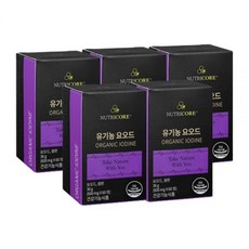 뉴트리코어 요오드 아이오딘 아이오다이드 WCS 600mg (10개월분), 60정, 10개