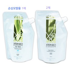 로레알 엑스텐소 올레오쉐입 스무딩크림 매직약 400ml S(손상모)+2제크림, 1개