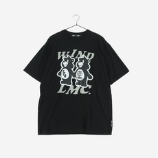 [L]LMCandSEA엘엠씨 블랙 반팔 라운드 티셔츠(SW1471)