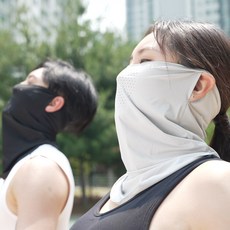 자외선 차단 얼음 마스크 여름 운동 등산 낚시 골프 자전거 쿨링 냉감 아이스 쿨 안면 마스크3종