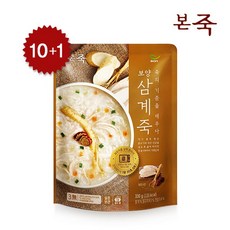 [본죽] NEW 보양삼계죽 330g 10+1팩, 11개