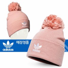 아디다스 정품 아디컬러 버블니트비니 [ED 8721] 아디다스비니 방한모자 털모자, 핑크