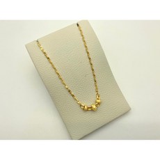 24k순금샤도컷목걸이