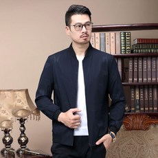 오피토리 남성 점퍼신상 아빠추장점퍼 남 중장년 야구 하이넥 춘추 비즈니스 캐주얼코트 중년