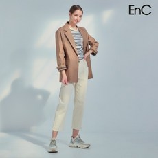 200758 이앤씨 EnC 23SS 시그니처 뉴 보이핏 도비 재킷 1종(ENJK31351A)