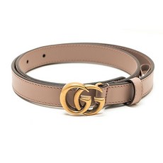 [GUCCI] 구찌 여성 마몬트 더블 G 버클 벨트 409417-AP00T-5729