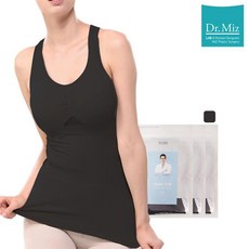 닥터미즈 슬림 메쉬 탱크탑 DMTP5A004T BK 3개입