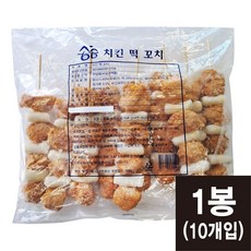 송송 치킨떡꼬치 1.5kg(150gx10개입) 치떡치떡 (코리아타임스퀘어), 1.5kg, 1개