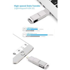 iDiskk (Apple Certified) Photo Stick 256GB iPad iPhone USB Flash Drive Mobile Photo Stick for iPhone 12 11 Pro XR X XS 8-B07GPB7YF3, 128GB128GB