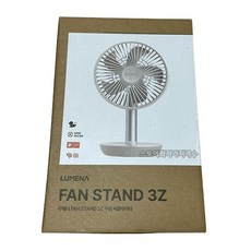 루메나 FAN STAND 3Z 무선 써큘레이터, FAN-STAND3Z-WH, 실키화이트