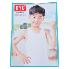 (주)루프에잇 BYC 골런닝 남아동 백색 3400 내의 남아동골런닝 여아 팬티