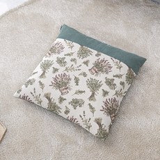 꽃무늬방석커버