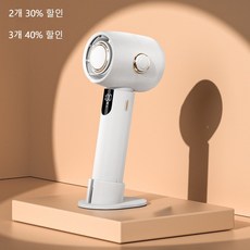 USB 미니 휴대용 충전 데스크탑 조용한 소형 팬, 화이트, 하나