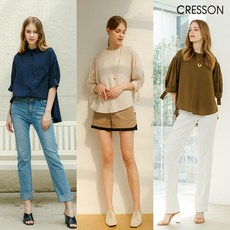 [런칭가 89000원] 크레송CRESSON 21S S 썸머 블라우스 2종