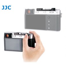JJC X-E4 / X-100V / X100F / X-E3 후지필름 카메라 엄지그립 블랙, TA-X100V, 1개