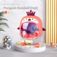 데스크탑 게임 닭 병아리 슈팅 펭귄 축구 손가락 방출 부모자녀, 1.빨간, 1개