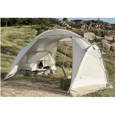 캠핑 화이트 원터치 텐트 바람막이 그늘막 피크닉용 쉘터, 텐트 - 화이트색