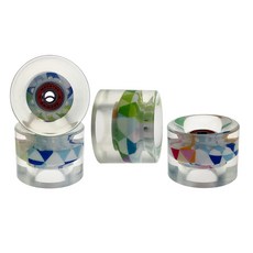 shangren 스케이트 보드 바퀴 60mm 롤러 베어링 4pcs, PU, 삼각형