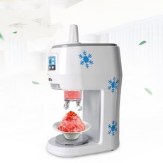 슬러시기계 슬러쉬기계 슬러시메이커 Electric Ice Shaver + Slushie Machine with with Stainless Steel B, 01 Beige