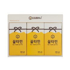 제주도벌꿀스틱 꿀타민 6호 선물세트 스틱 30개입