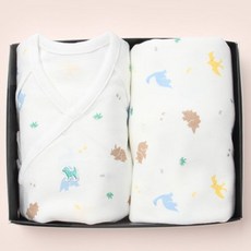 블루독여름배냇저고리